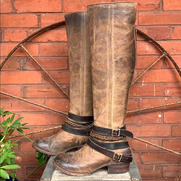 Freebird by Steven Shoes - FREEBIRD BY STEVEN RARE ASPEN Tall Chain Boots